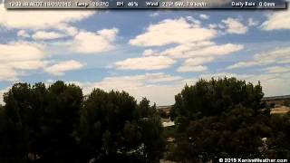 18 January 2015 - North Facing WeatherCam Timelapse - KanivaWeather.com