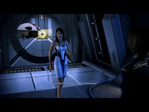 Mass Effect 3 walkthrough part 52 - Diana Allers interview on the Citadel attack by Cerberus