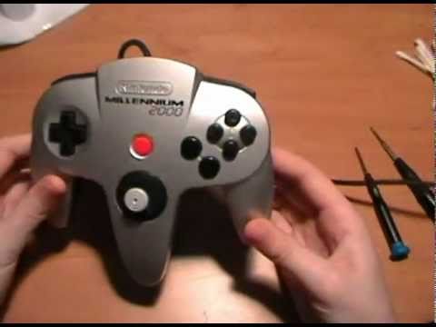 how to take apart a nintendo 64