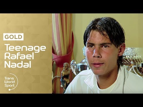 16-Year-Old Rafael Nadal on Trans World Sport - best ever tennis player?