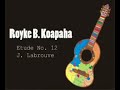 Labrouve-Etude no12-Royke Koapaha