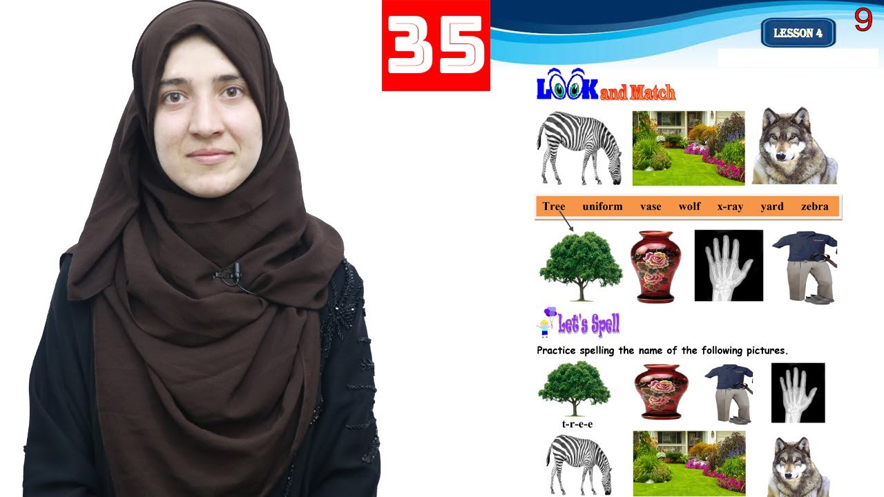 Class 4 - English _ Lesson 35 / انگلیسی څلورم ټولګی - لوست 35