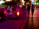 spring break: rues Cancun by night 19/03/2007