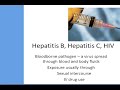 Bloodborne Pathogens