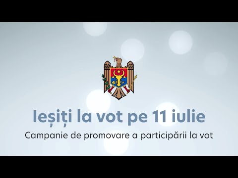 Președintele Maia Sandu îndeamnă cetățenii să iasă la vot pe 11 iulie