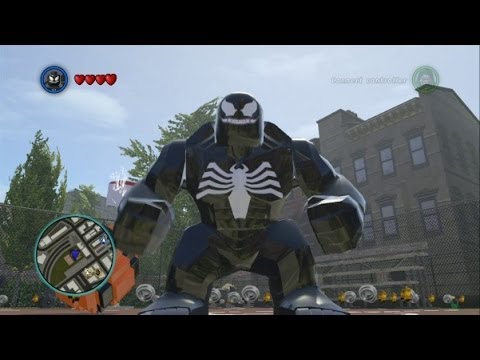 LEGO Marvel Super Heroes - Venom Free Roam Gameplay