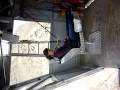 Marita jumped - 134 Meter Nevis Bungy in Queenstown / New Zealand