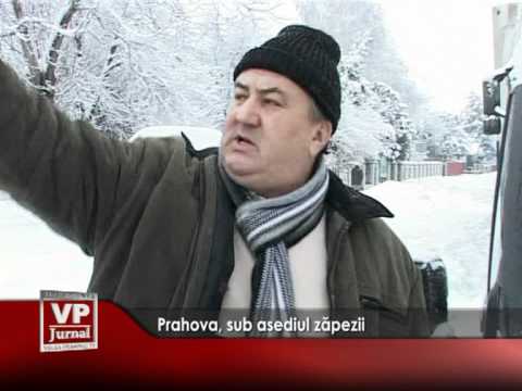 Prahova, sub asediul zăpezii