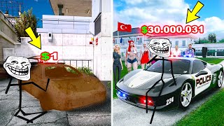 TROLLFACE POLİS HURDALIĞINDAN FERRARİ ALIYOR VE