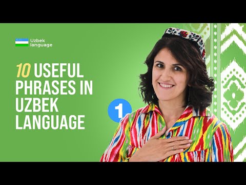 General greetings Part 1 | 1st lesson | Uzbek language for beginners