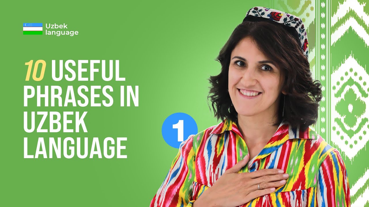 General greetings Part 1 | 1st lesson | Uzbek language for beginners