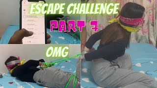 ESCAPE CHALLENGE PART 7 (GONE WRONG) | Denise Quintela