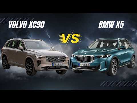 2025 volvo xc90 vs 2024 bmw x5 which luxury suv should you choose