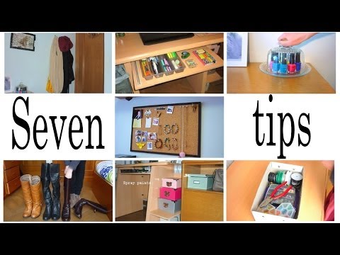 how to organize room