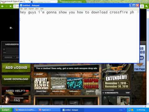 how to download crossfire ph in laptop