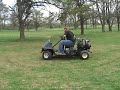 Turbine powered golf cart