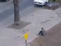 Drunk Guy Strugleing To Walk