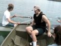 Switching rowers on the water (Cleveland State Rowing) Switching rowers on the water (Cleveland State Rowing)