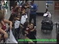 Chegada de Aline Barros no Brasil