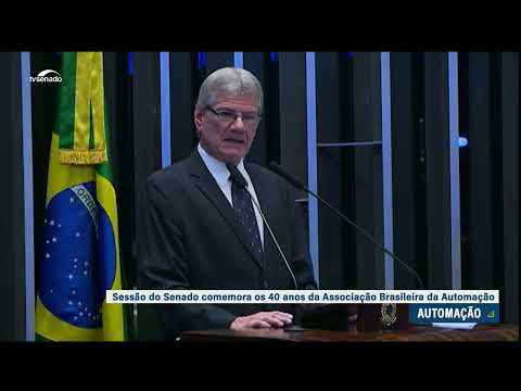 Senado faz homenagem à Associação Brasileira de Automação