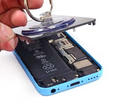 how to open iphone 5c