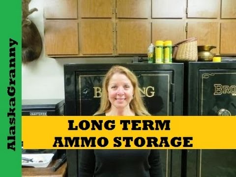 how to properly store ammo