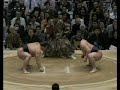Sumo Tochiazuma vs Hakuho