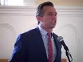Robert Kennedy Jr. in Burlington