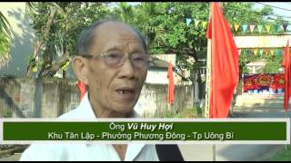 Đ.c Bí thư Thành ủy Trần Văn Lâm dự lễ khai mạc và bỏ phiếu tại khu Tân Lập, phường Phương Đông