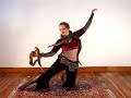 Snake Belly Dance Floor Work by Serpentessa