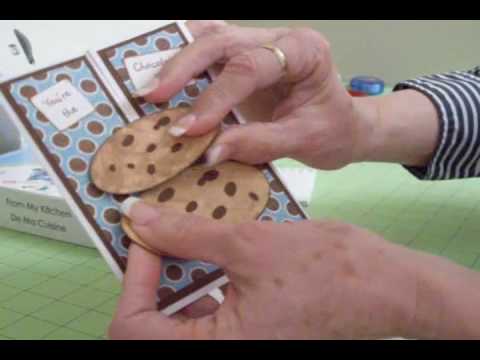 thank you card ideas using cricut. Gatefold Birthday Cookie Card