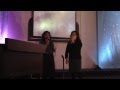 Sarah Rangel and Melinda Salaz sing Fortaleza Divina