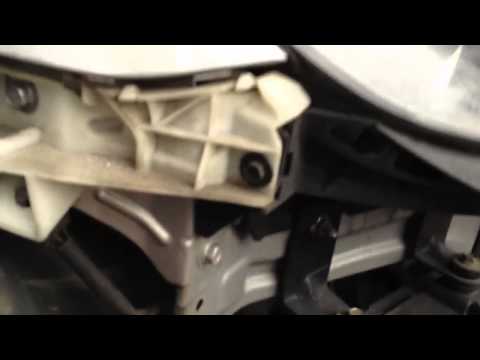 how to adjust rx8 headlights