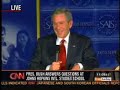 Bush Dodges Important Contractor Question
