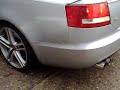 audi a6 with duplex custom exhaust from www.styledynamix.co.uk