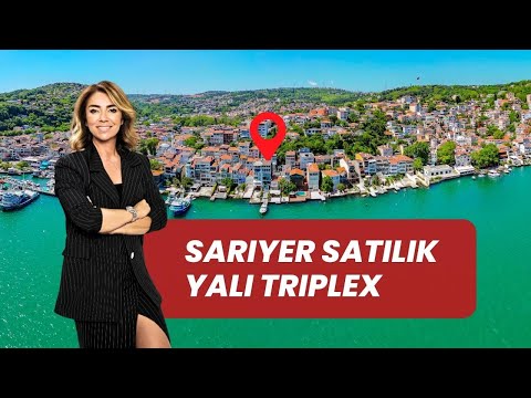 Sarıyer'de Boğaz & Orman Manzaralı Yalı Triplex