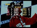 game: ayrton senna's super monaco grand prix ii platform: megadrive/genesis here's round 1 (usa - phoenix) where i fail miserably. don't you love the endless motorway sections that the f1 games used to use. its still fun to play though!