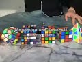 Jonah Solves 2x2 Pyraminx 3x3 4x4 5x5 Megaminx and Square1