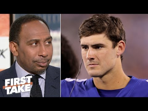 Video: Stephen A. applauds the Giants for replacing Eli Manning with Daniel Jones | First Take