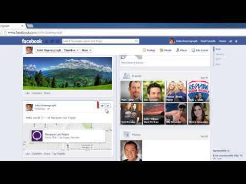 Wall Post - This tutorial will show you how to edit a Facebook wall post. Don't forget to check out our site http://howtech.tv/ for more free how-to videos! http://youtu...