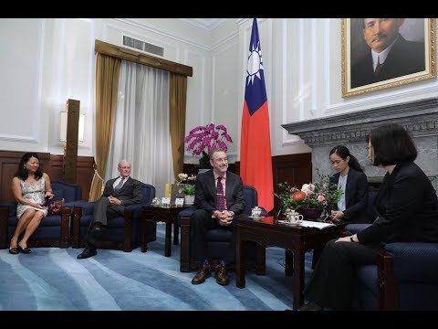 蔡總統：國際空間和安全強化臺美合作(視頻)