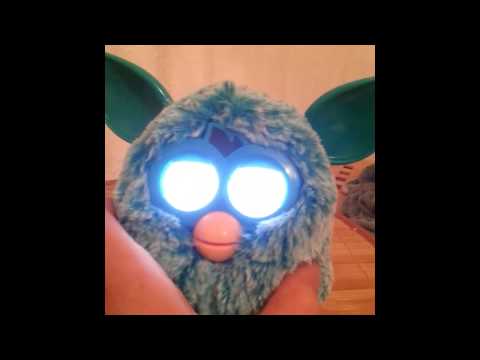 how to turn furby on