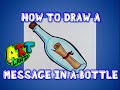 View 13 Message In A Bottle Drawing Easy