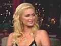 letterman interveiwing paris hilton,so funny