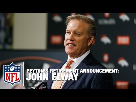 Video: John Elway on Peyton Manning: 'He Revolutionized the Game' | NFL News