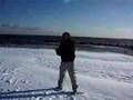 Arctic brighton beach.