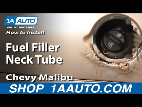 How To Install Replace Fuel Filler Neck Tube Chevy Malibu 97-03 1AAuto.com