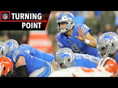 Video: Matthew Stafford's Key Adjustments Take Advantage of Blitzing Browns (Week 10) | NFL Turning Point