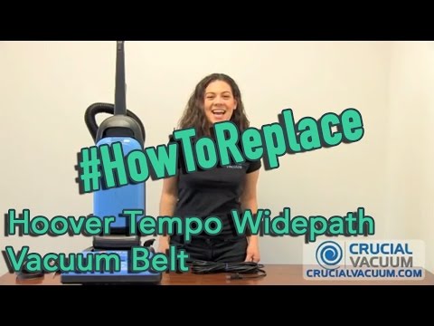 how to change the belt on a hoover empower vacuum