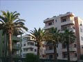 The beautiful beach of Durres city.